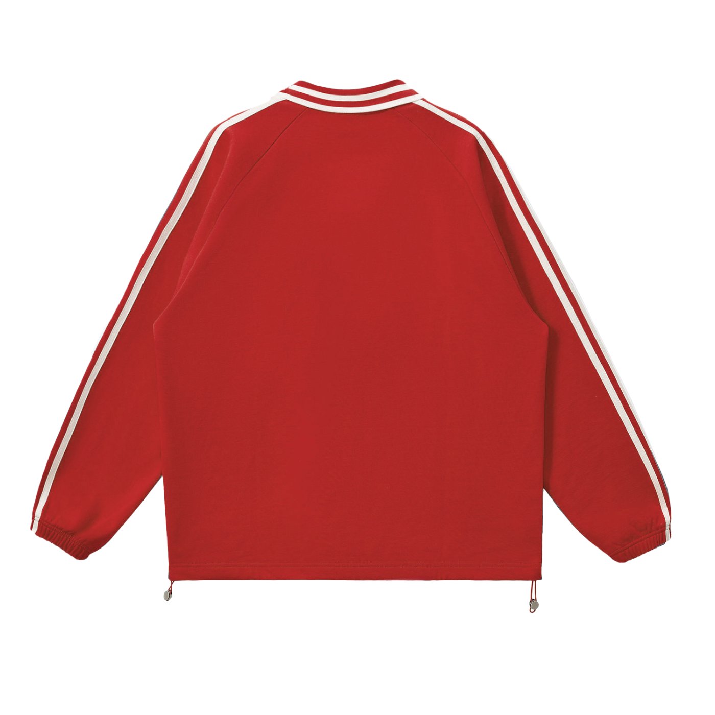 Contrast Striped IGIF Collar Sweatshirt