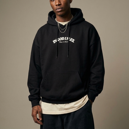 Model wearing Classic IGIF Hoodie