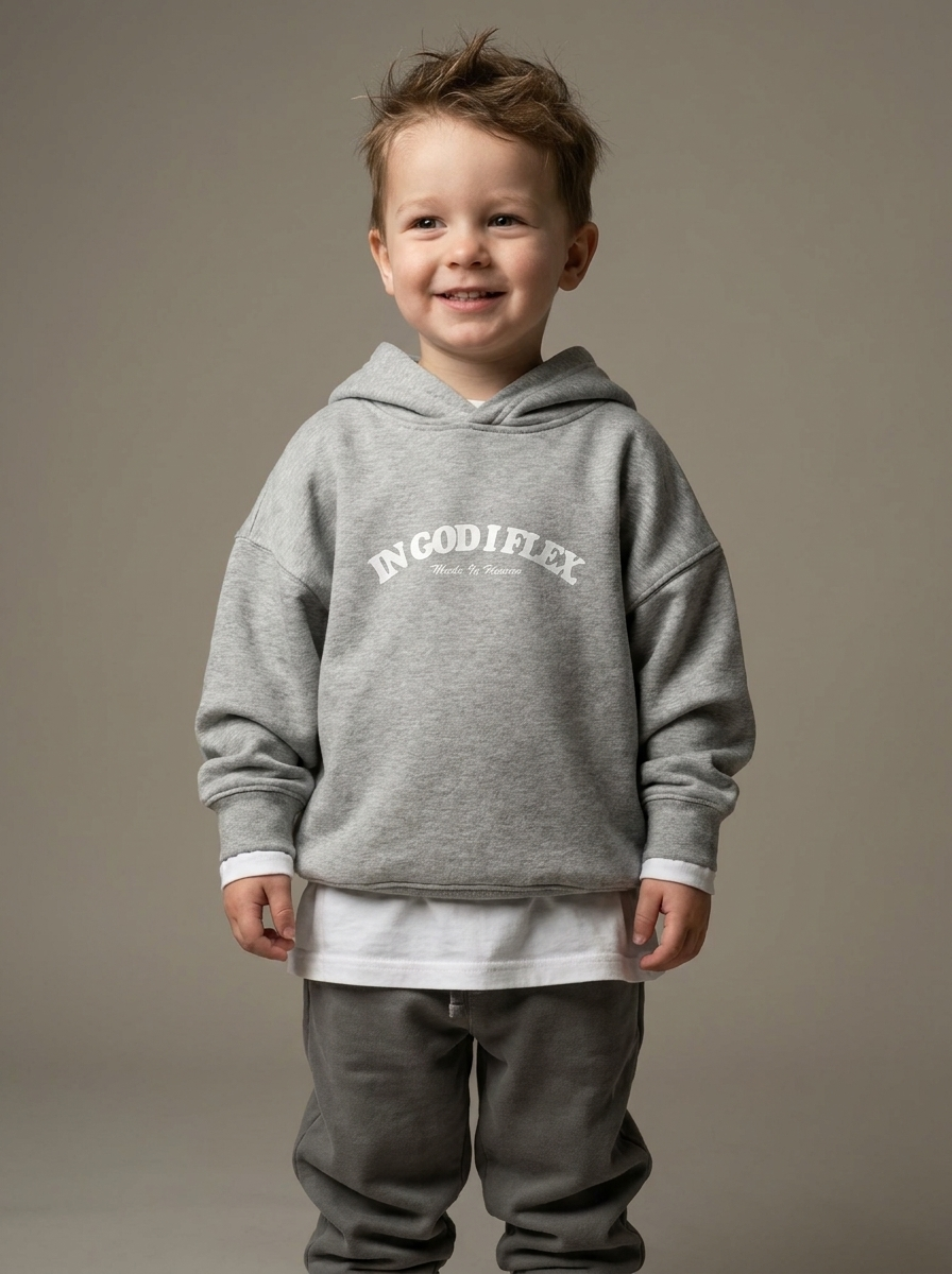 Toddler wearing IGIF Hoodie