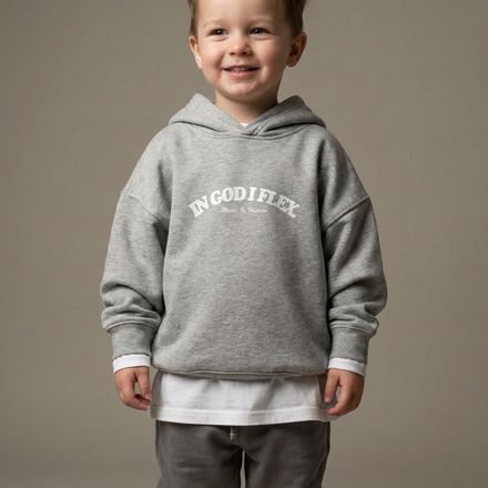 Toddler wearing IGIF Hoodie
