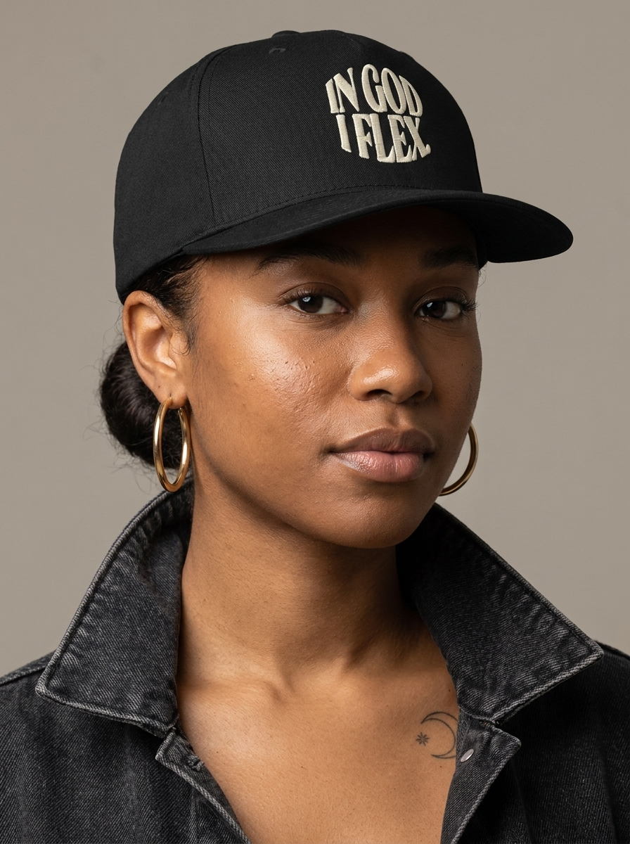 Model wearing IGIF Classic Cap