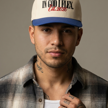 Model wearing IGIF Cap Embroidered