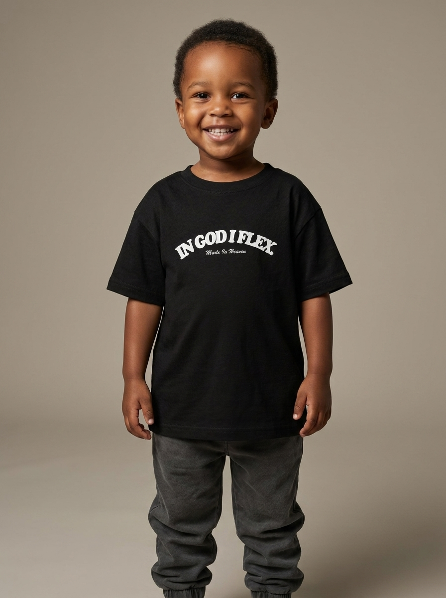 Toddler wearing IGIF t-shirt